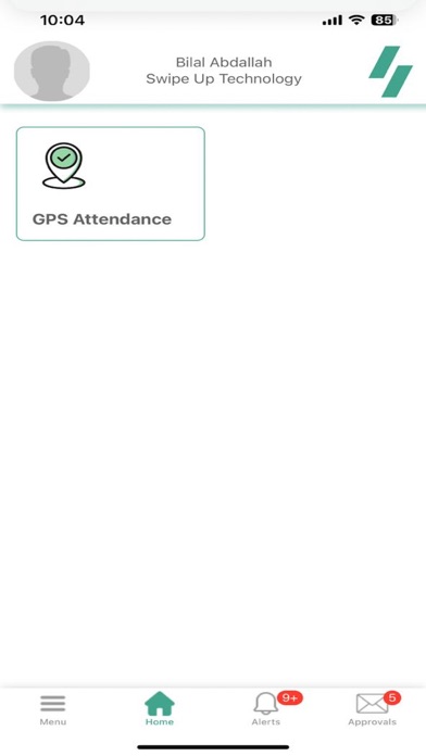 Swipe up Technology HRMS Screenshot