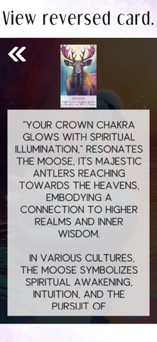 Animal Oracle Cards Screenshot 7 of 7