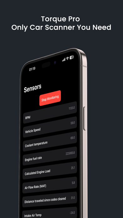 Torque Pro : OBD2 Car Scanner iPhone screenshot 5 - Utilities app