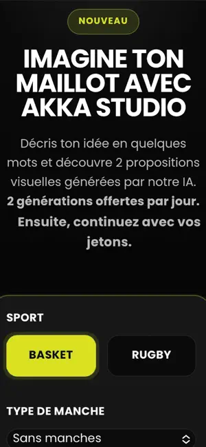 Akka sports screenshot 3