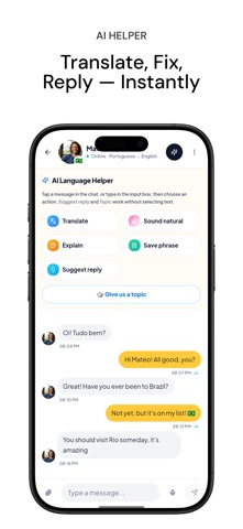 Lingify: Language Exchange Screenshot 5 of 8