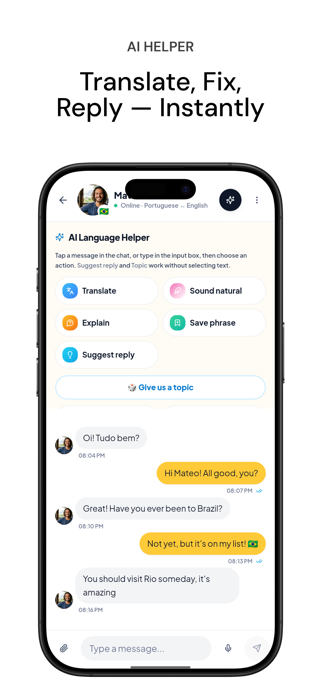 Lingify: Language Exchange Screenshot 5 of 8