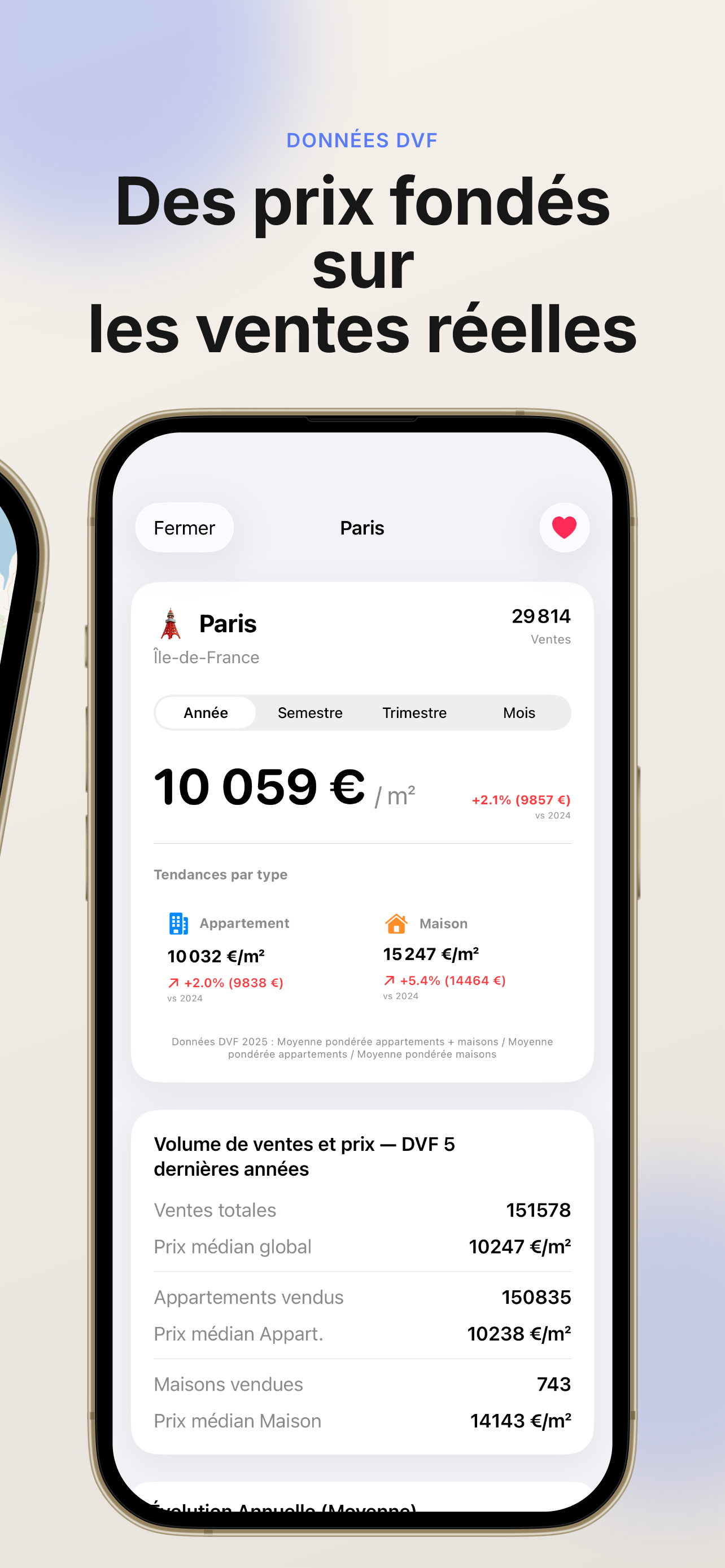 ImmoLive: Prix m² Immobilier screenshot 3