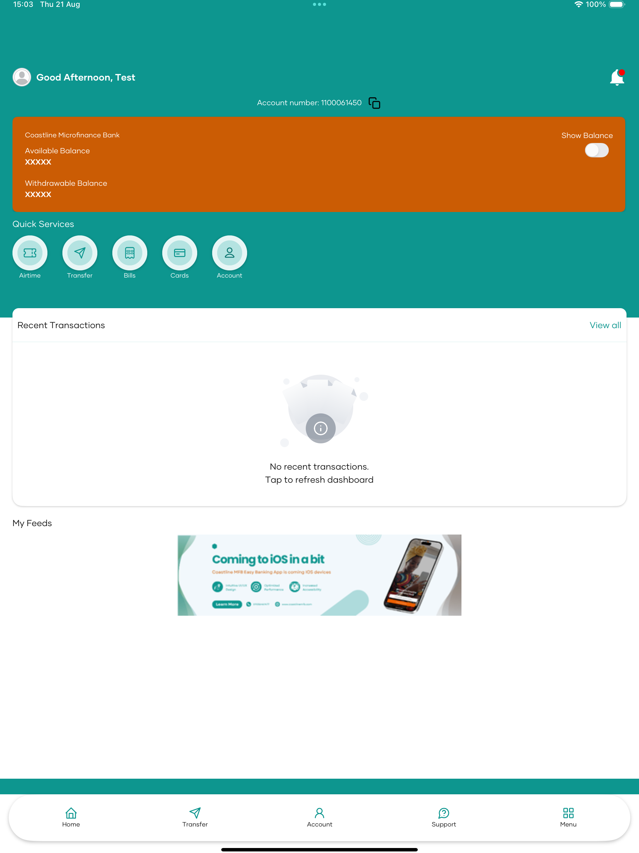 Coastline MFB - EasyBanking