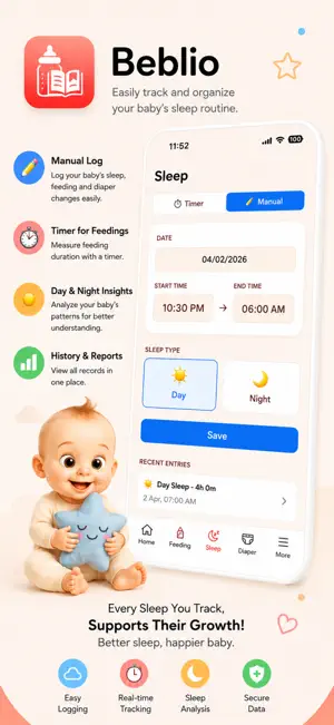 Beblio: Baby Tracker screenshot 3