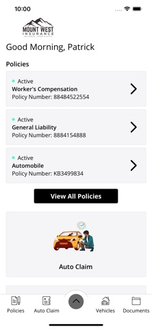 Mount West Insurance Mobile screenshot