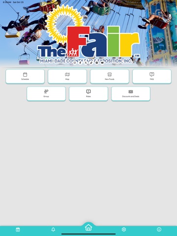 Miami-Dade County Fair iPad screenshot