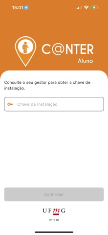 CANTER Aluno screenshot