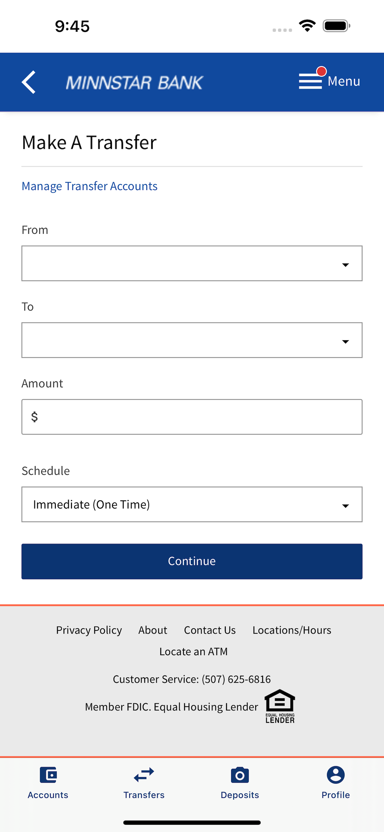 MinnStar Bank Mobile screenshot 5