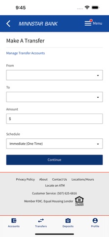 MinnStar Bank Mobile Screenshot 5 of 6