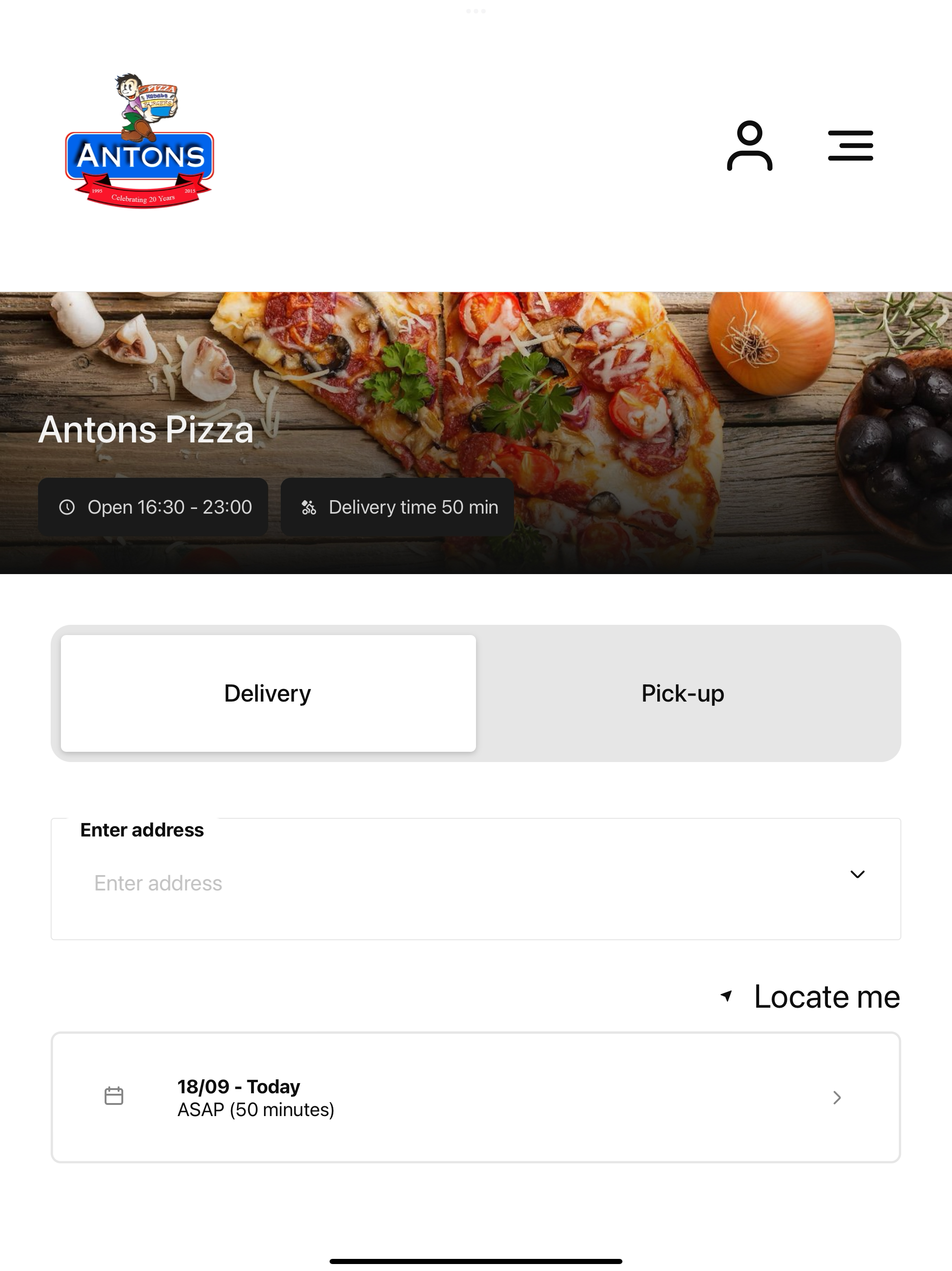Antons Pizza screenshot 5