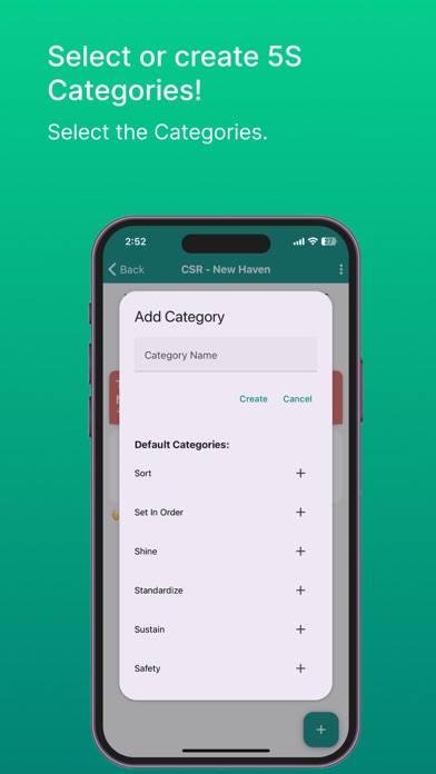 Lean 5S Rpt Screenshot