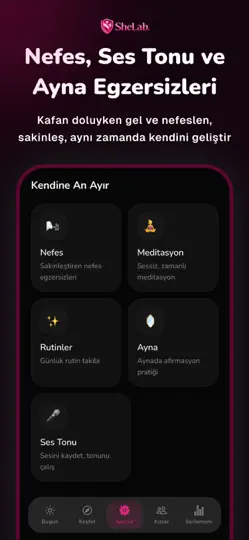 SheLab: Kendini Baştan Yarat iPhone Ekran Görüntüsü 4