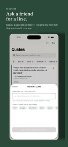 Quoted - Quote Notebook screenshot