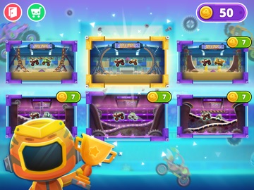 Monster Truck Games: Kids Race iPad screenshot
