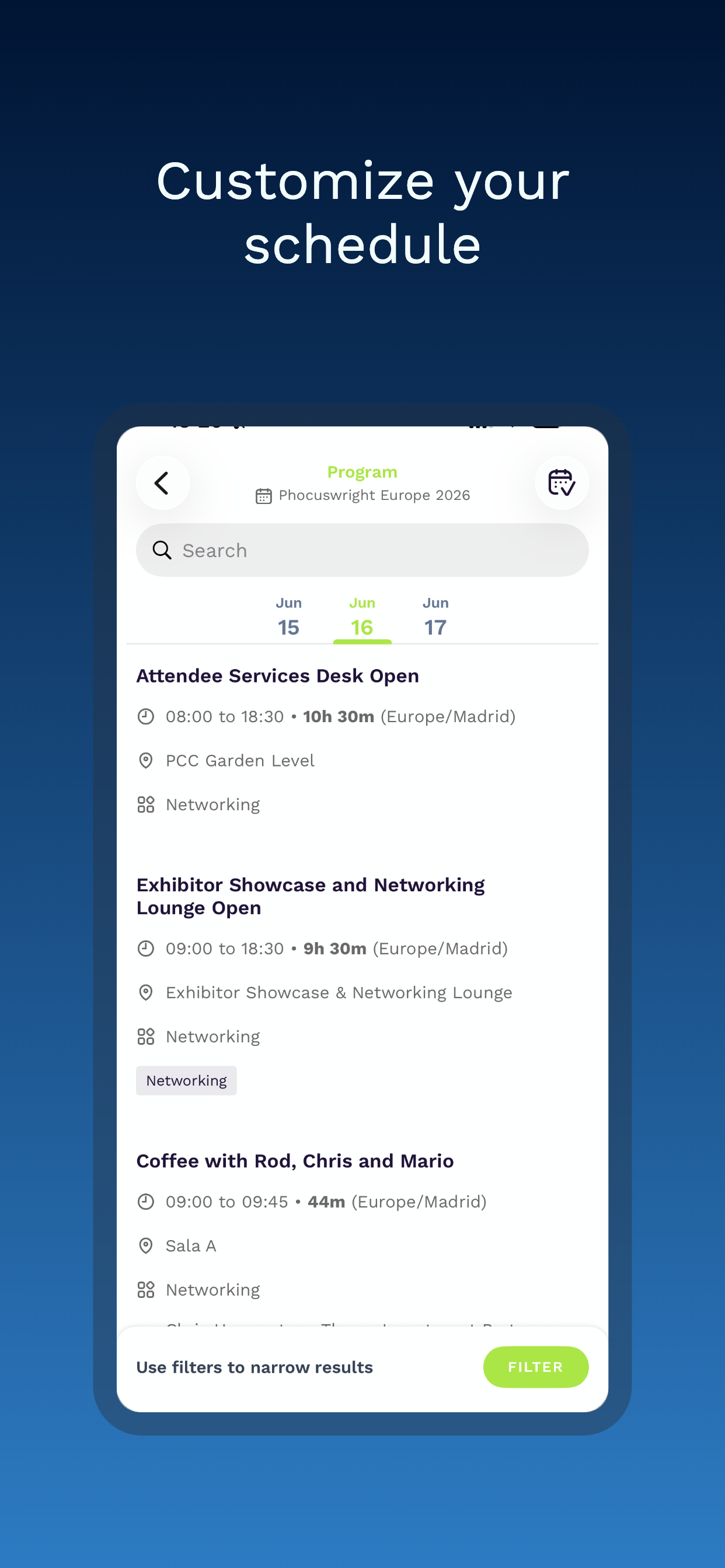 Phocuswright Events screenshot 3