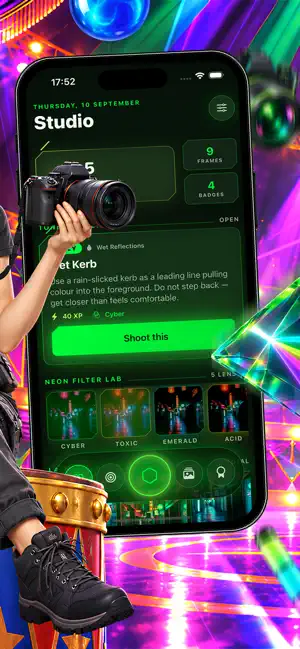 Neon Shutter screenshot 2