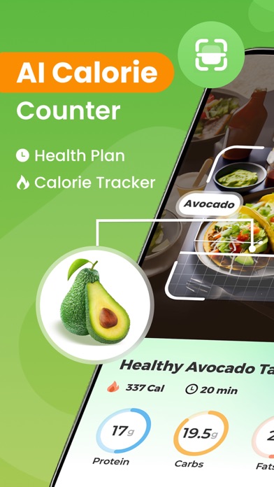 CaloCare: AI Calorie Counter Screenshot