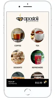 apostoli coffee iphone screenshot 3