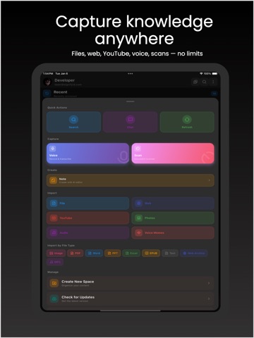 SigmaNote iPad screenshot