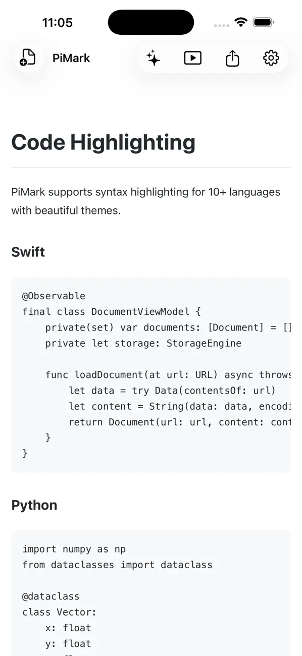Screenshot #3 pour PiMark