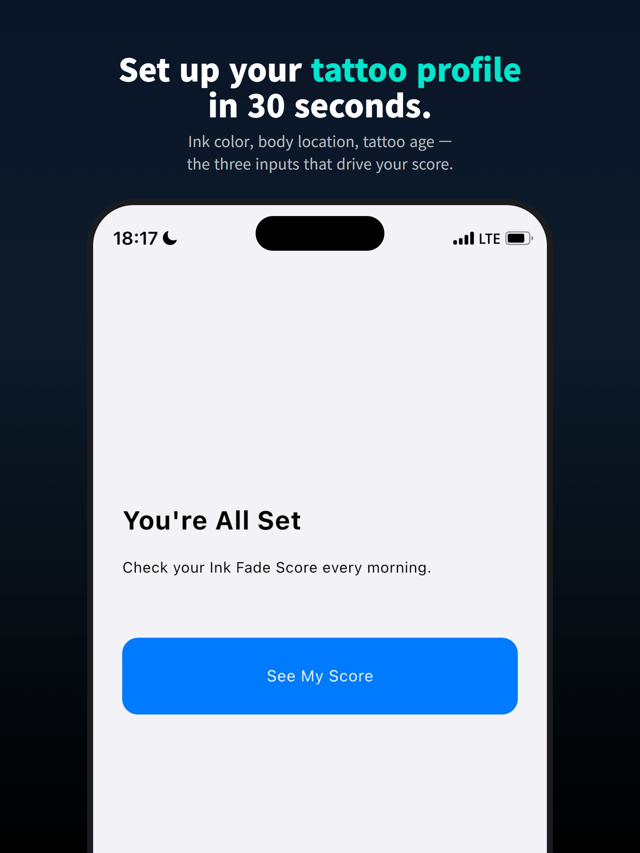 InkCast: Tattoo UV Fade Guide screenshot 6