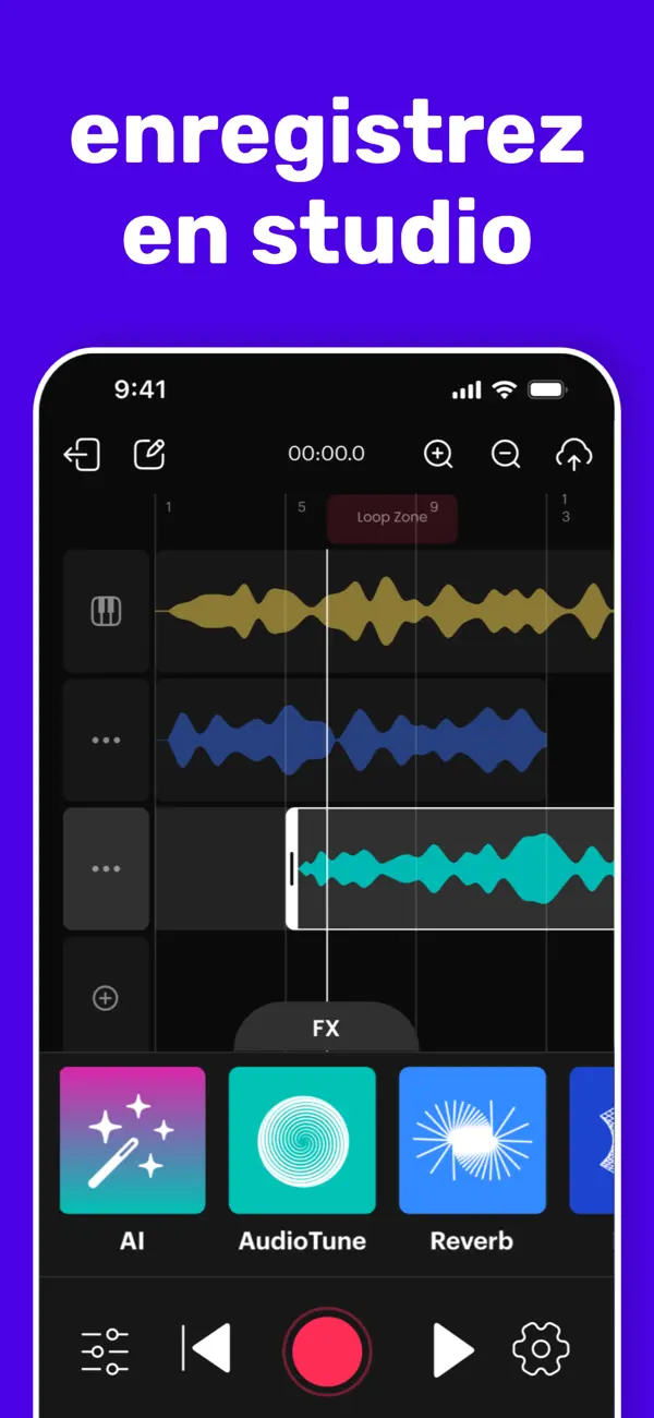 Screenshot #2 pour Rapchat - Créateur de musique