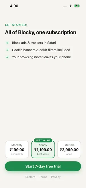 Blocky: Ad Blocker screenshot 1