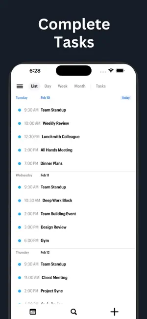 Calendar ۬ screenshot 4
