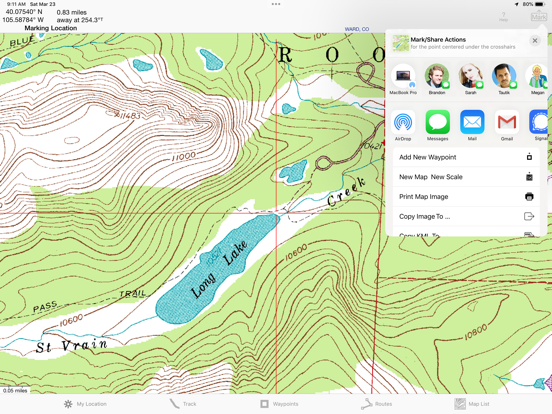 iHikeGPS : Classic Topo Mapsのおすすめ画像5