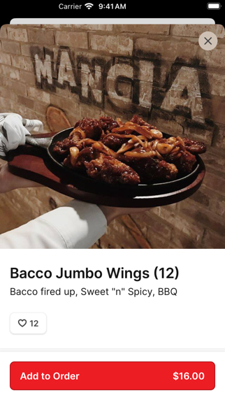 Bacco Bistro iPhone screenshot 3 - Food & Drink app