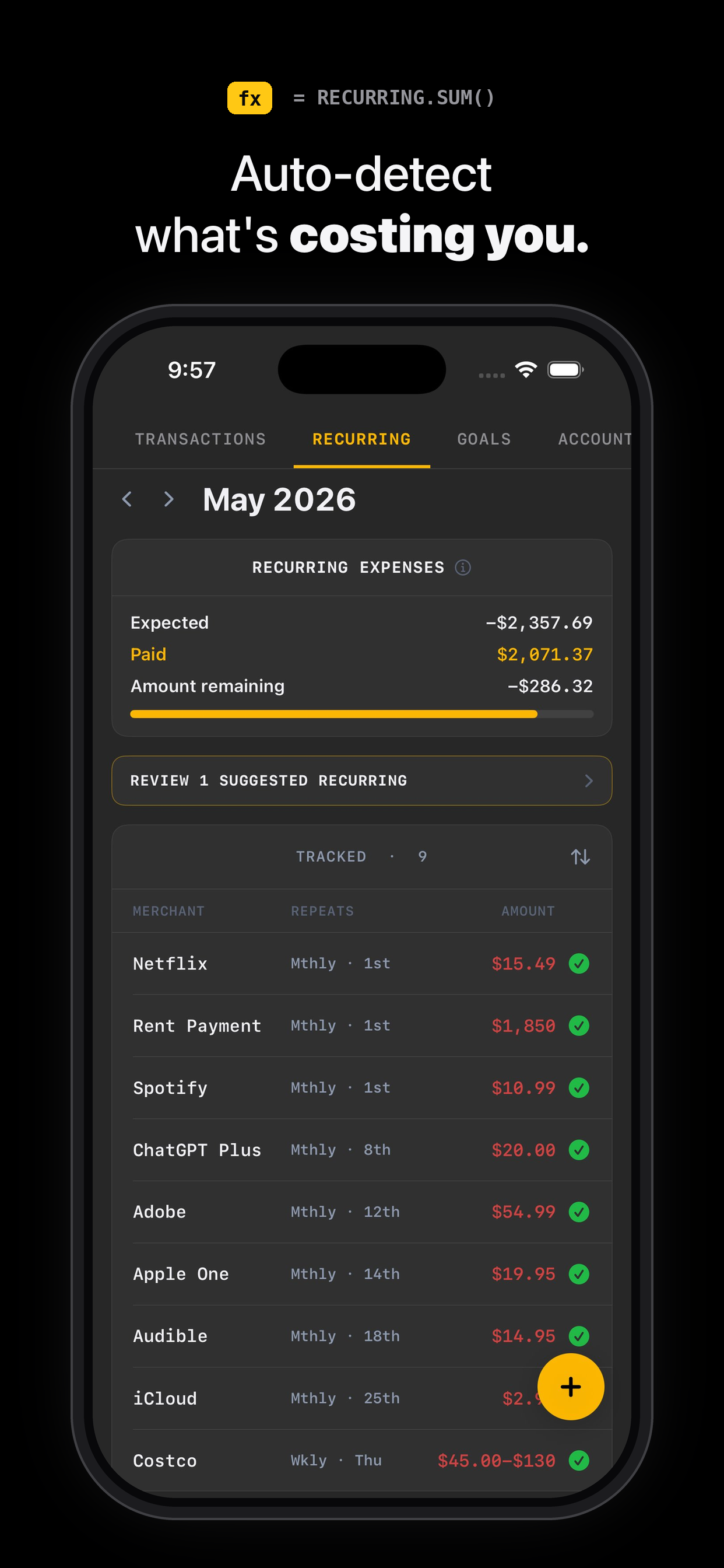 Piggy: Budget & Track Money screenshot 5