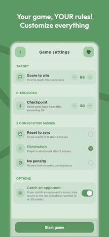 Mölkky Champion: Score Tracker screenshot