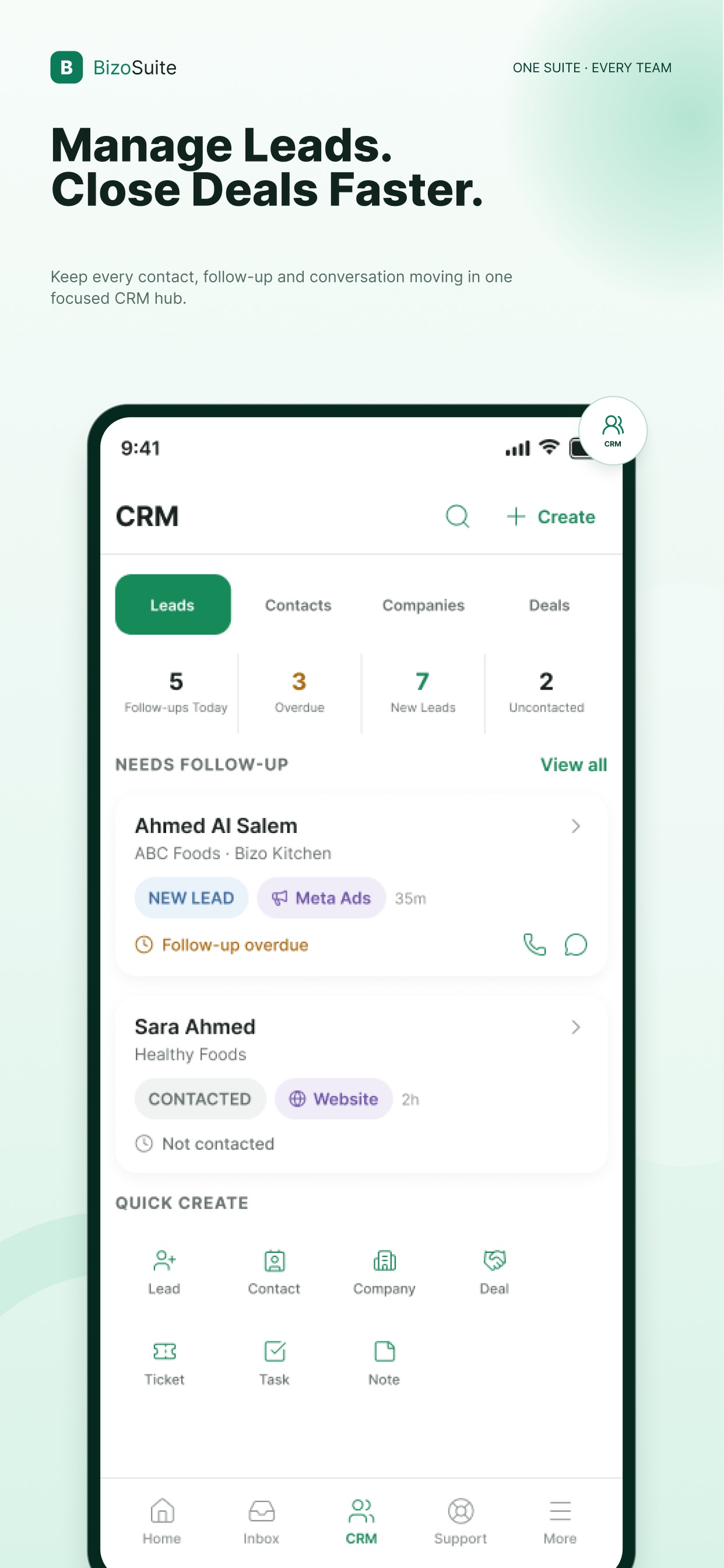 Screenshot 4 of Bizo CRM