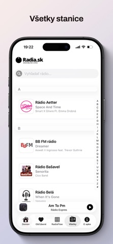 Radia.sk screenshot