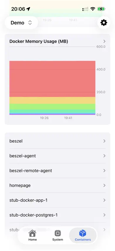 Beszel screenshot 4