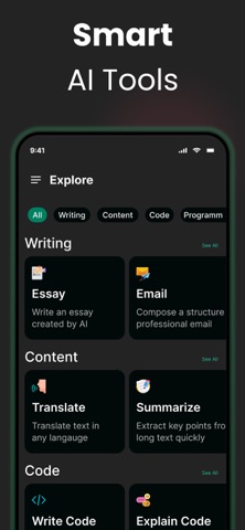 AI Chatbot – Ask AI Anything iPhone screenshot