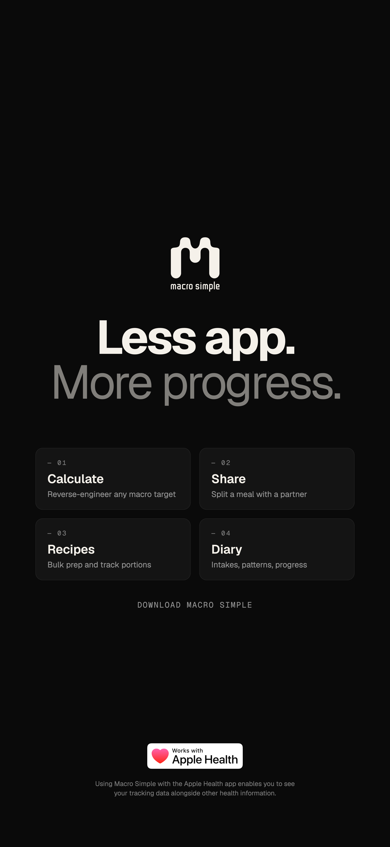 Macro Simple: Calorie Tracker screenshot 8