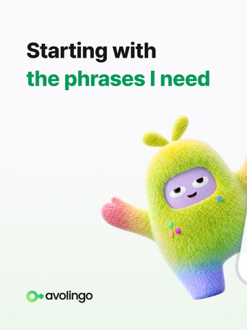 Avolingo: AI Language Learning iPad screenshot 1