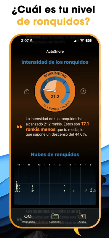 AutoSnore: Graba tus ronquidos screenshot 5 of 9