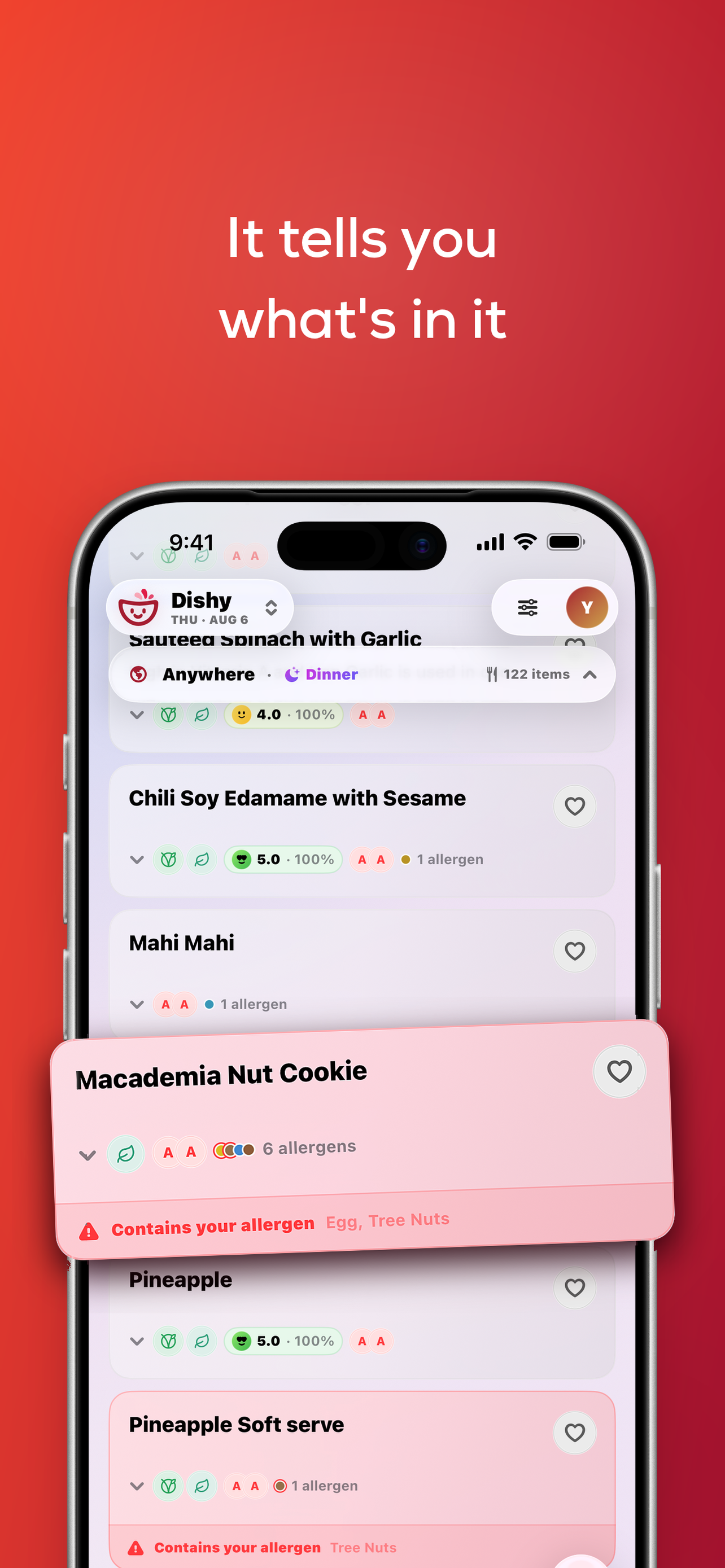 Dishy: Campus Dining screenshot 2