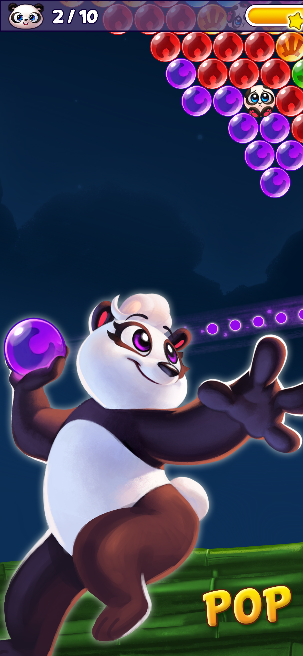 Panda Pop! Jeu de tir à bulles