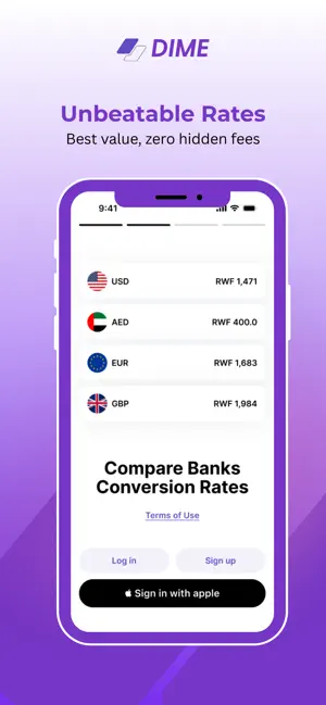 Dime: Send Money to Africa screenshot 2