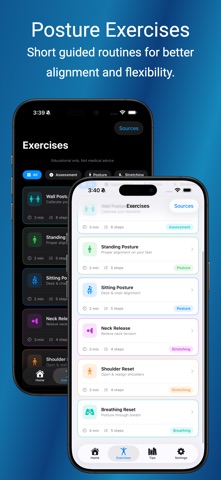 Posture Reminder: Spine iPhone screenshot