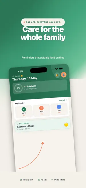 FamilyMeds: Pill Reminder screenshot 2