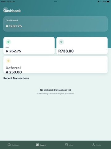 diginuCashback iPad screenshot 2