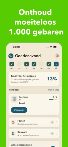 Gebarentaal leren NGT Taal les iPhone screenshot 6