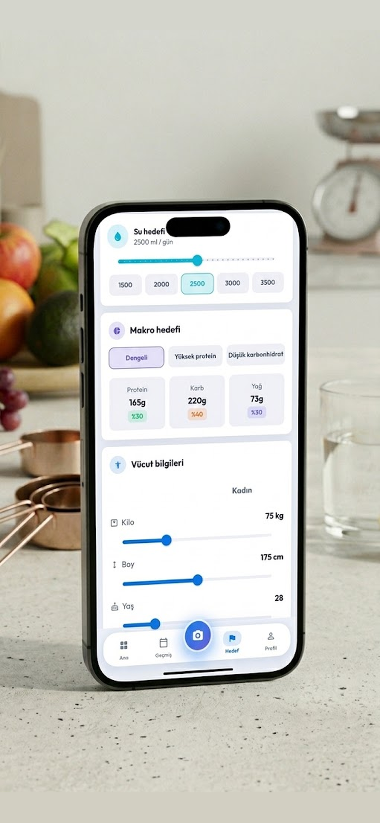 Beslen: Kalori & Diyet Takibi screenshot 5