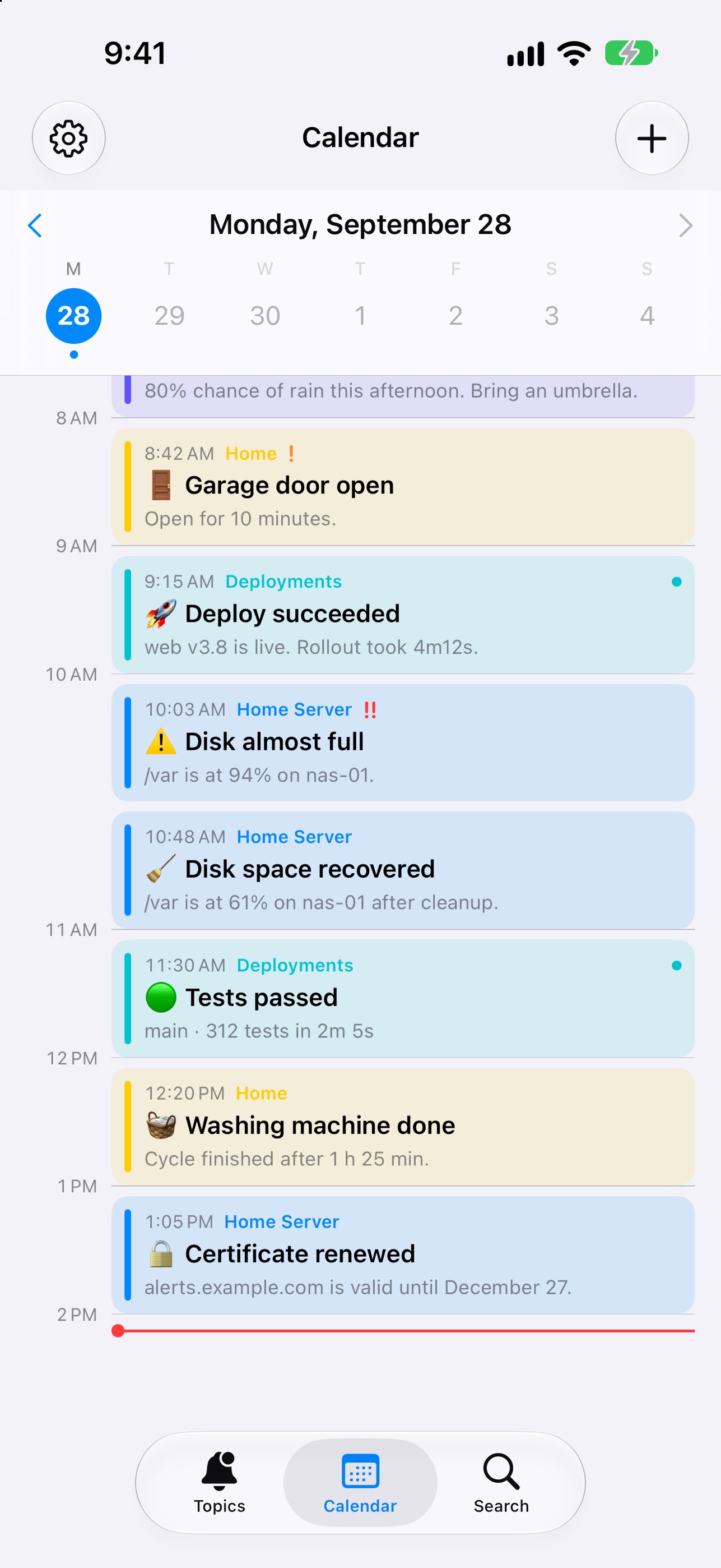 Screenshot 2 of Alai Notify