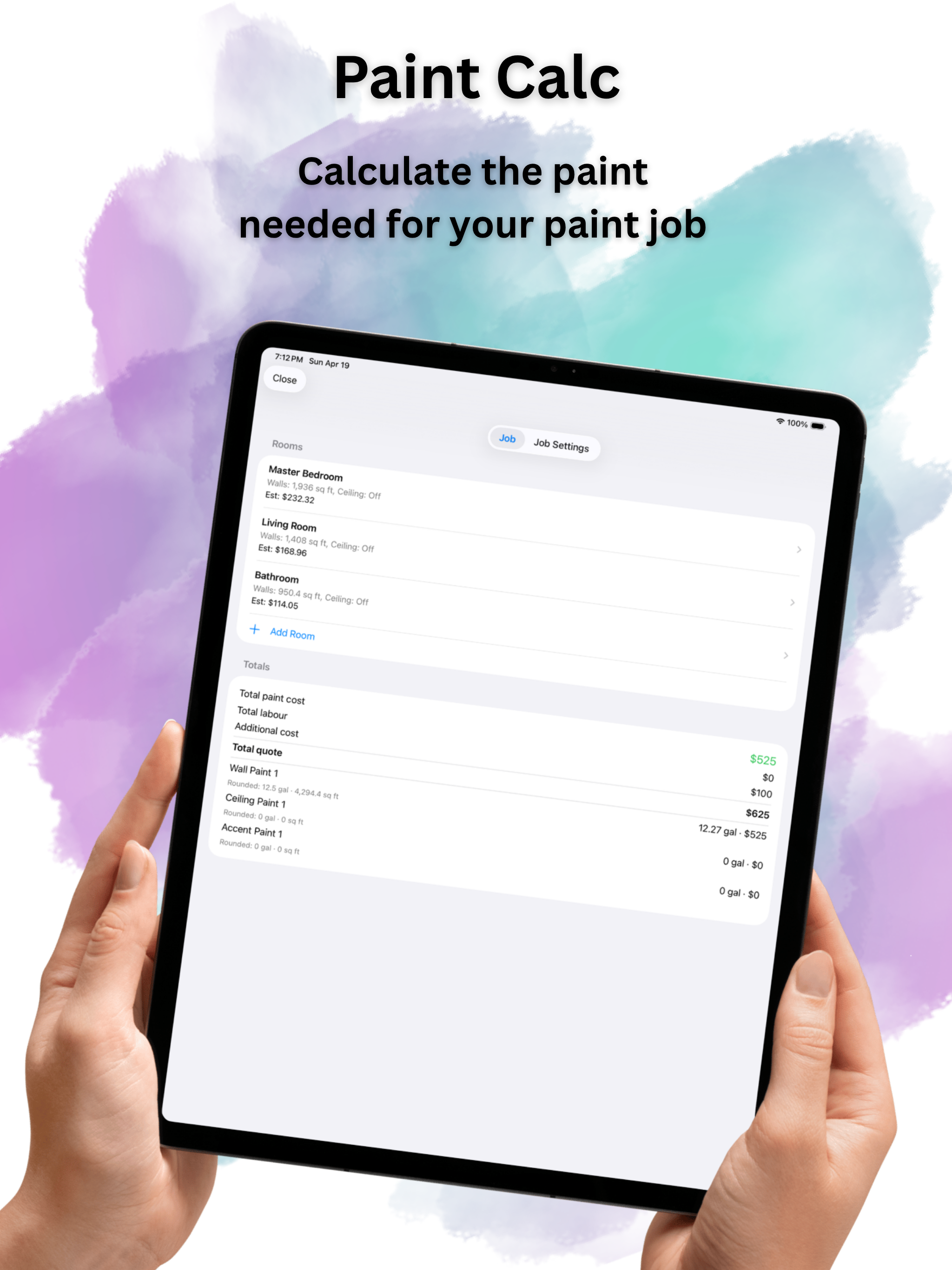 Paint Calc - Cost Calculator